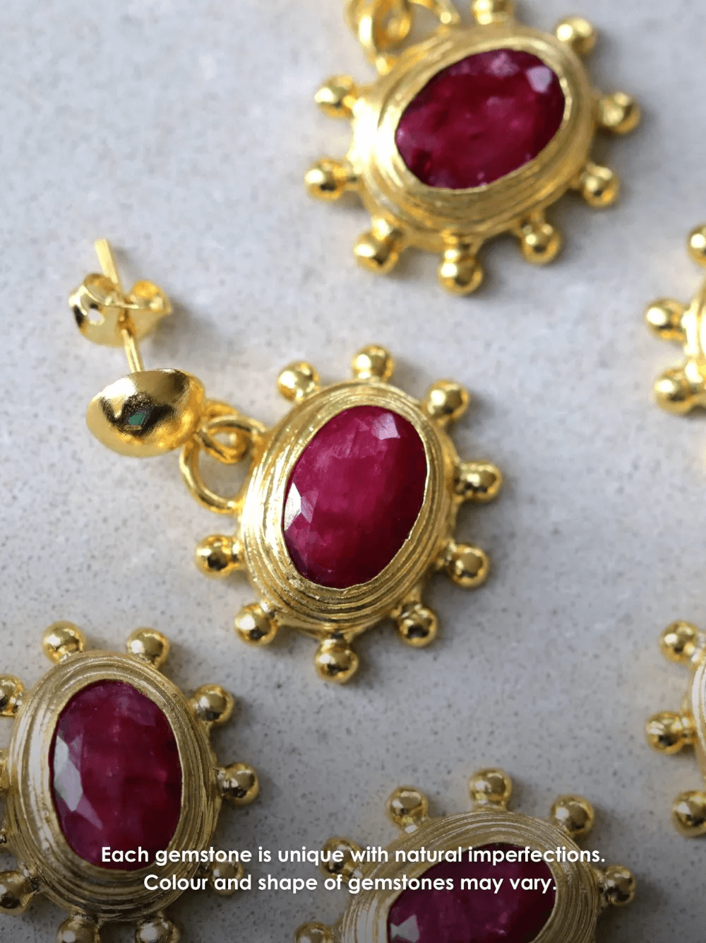 ruby Zand drop earrings — Image 3