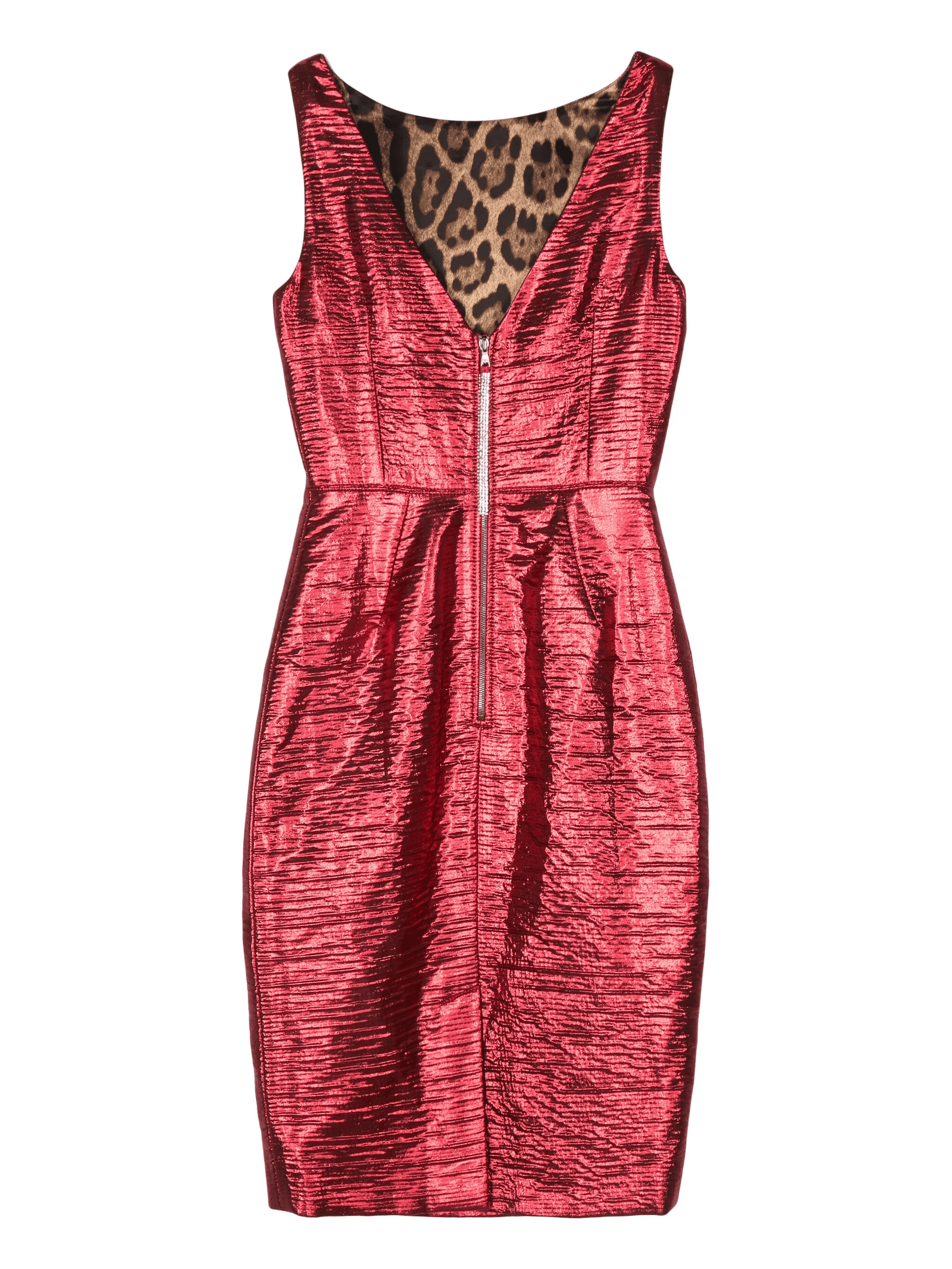 2000s metallic-effect dress — Image 2