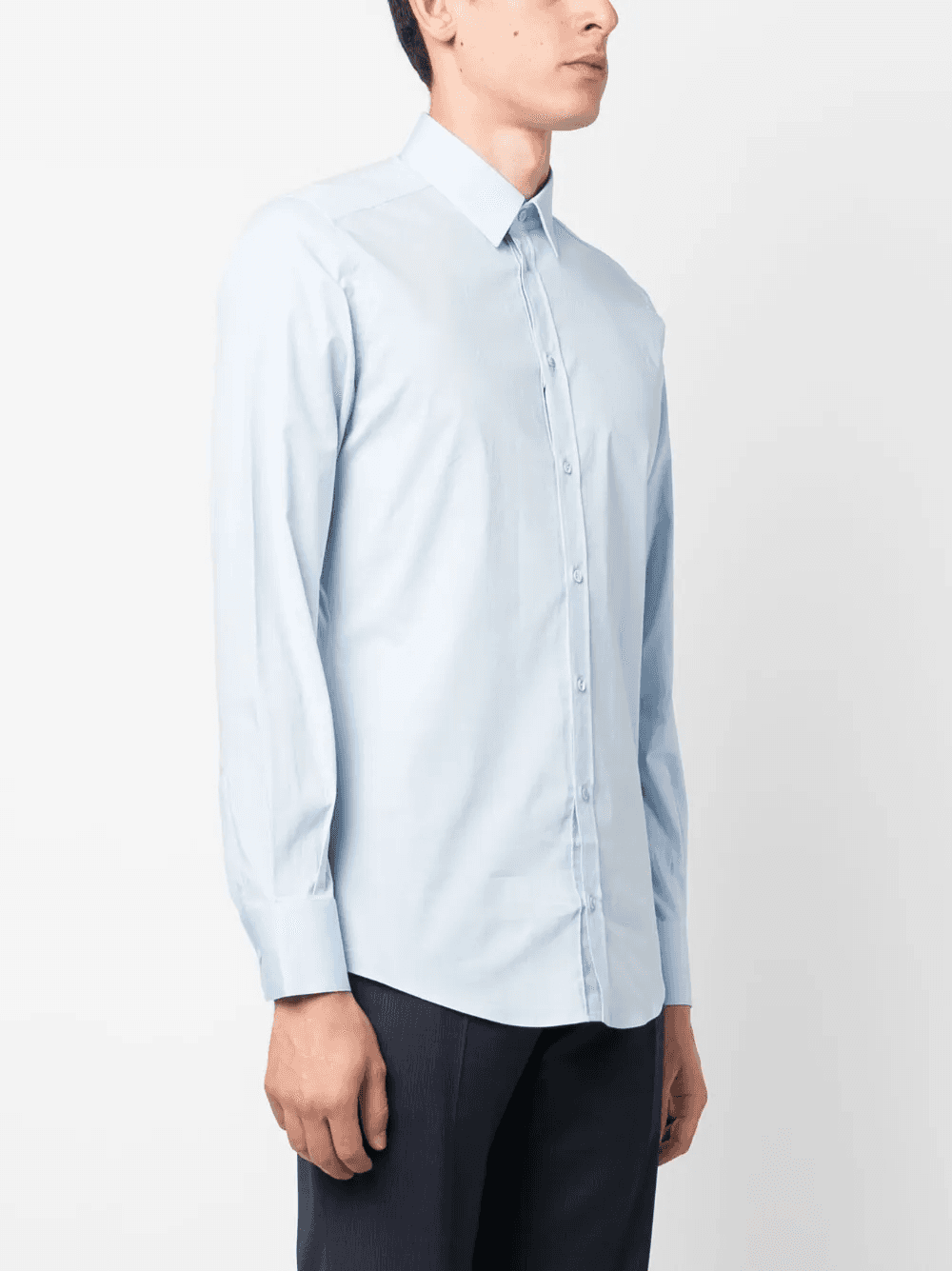 long-sleeved buttoned shirt — Image 4