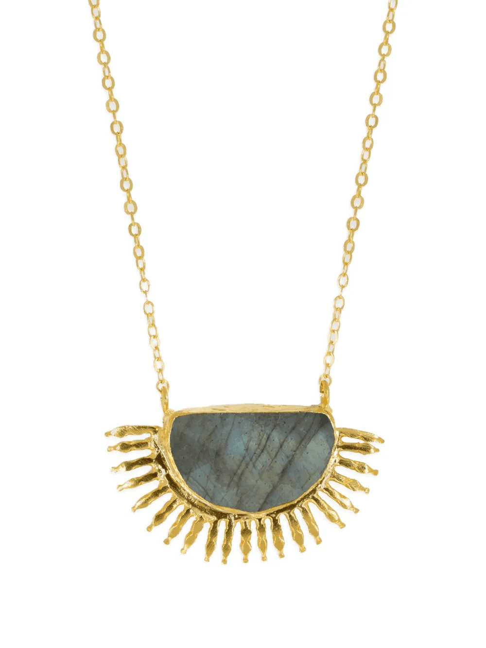 labradorite Sunrise pendant necklace - Image 1