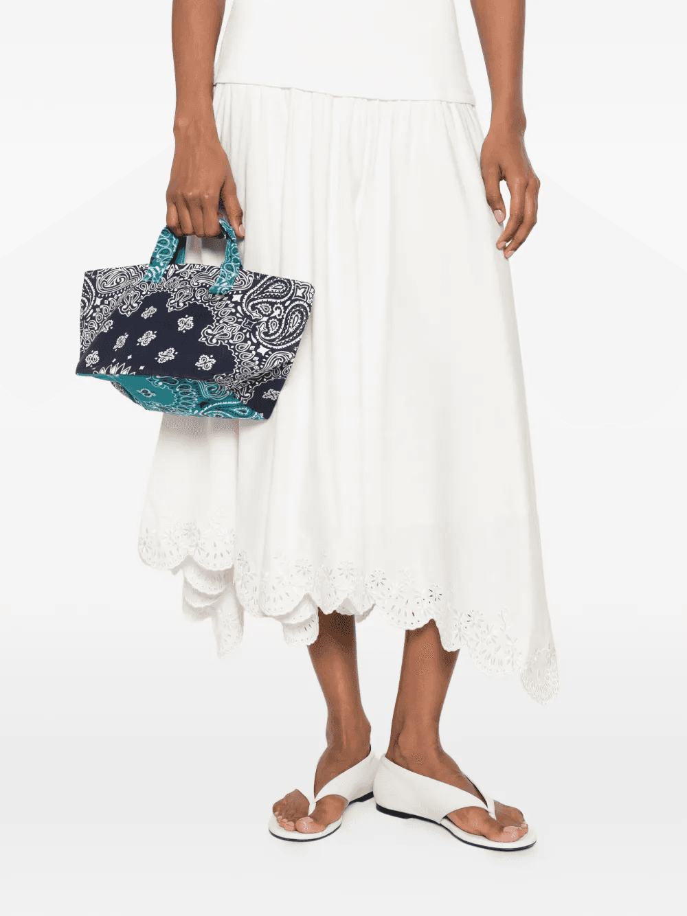 bandana-print tote bag — Image 5