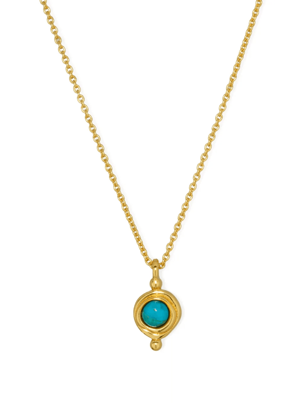 turquoise pendant necklace - Image 1