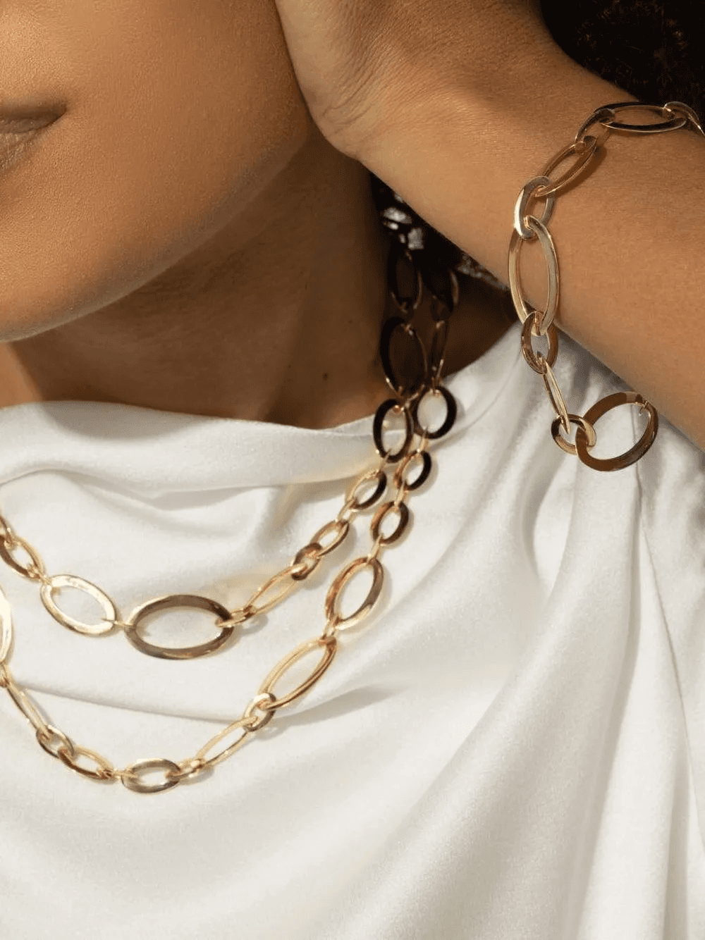 18K yellow gold Soleil bracelet — Image 3