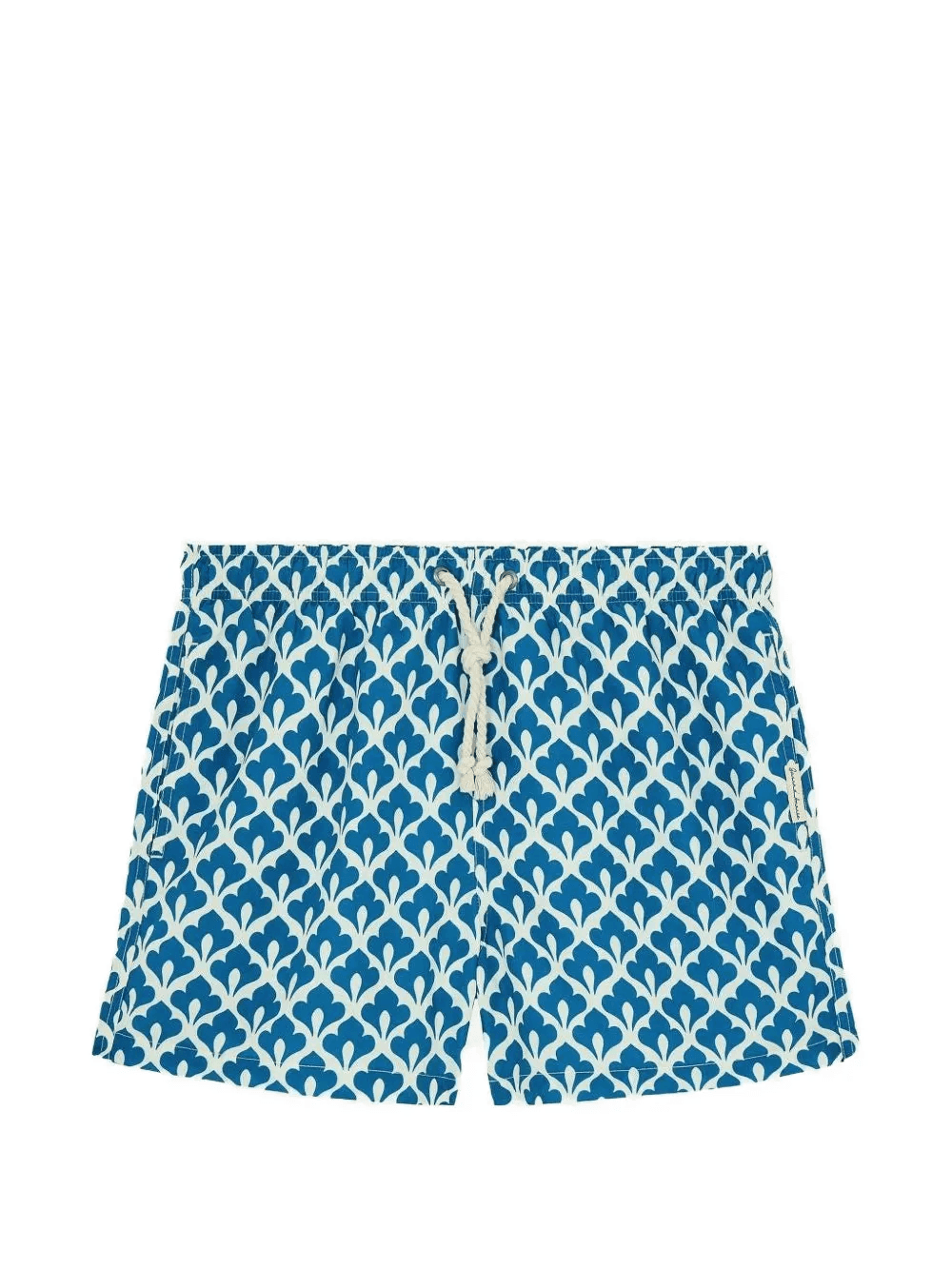 Sanremo geometric-print drawstring swim shorts - Image 1