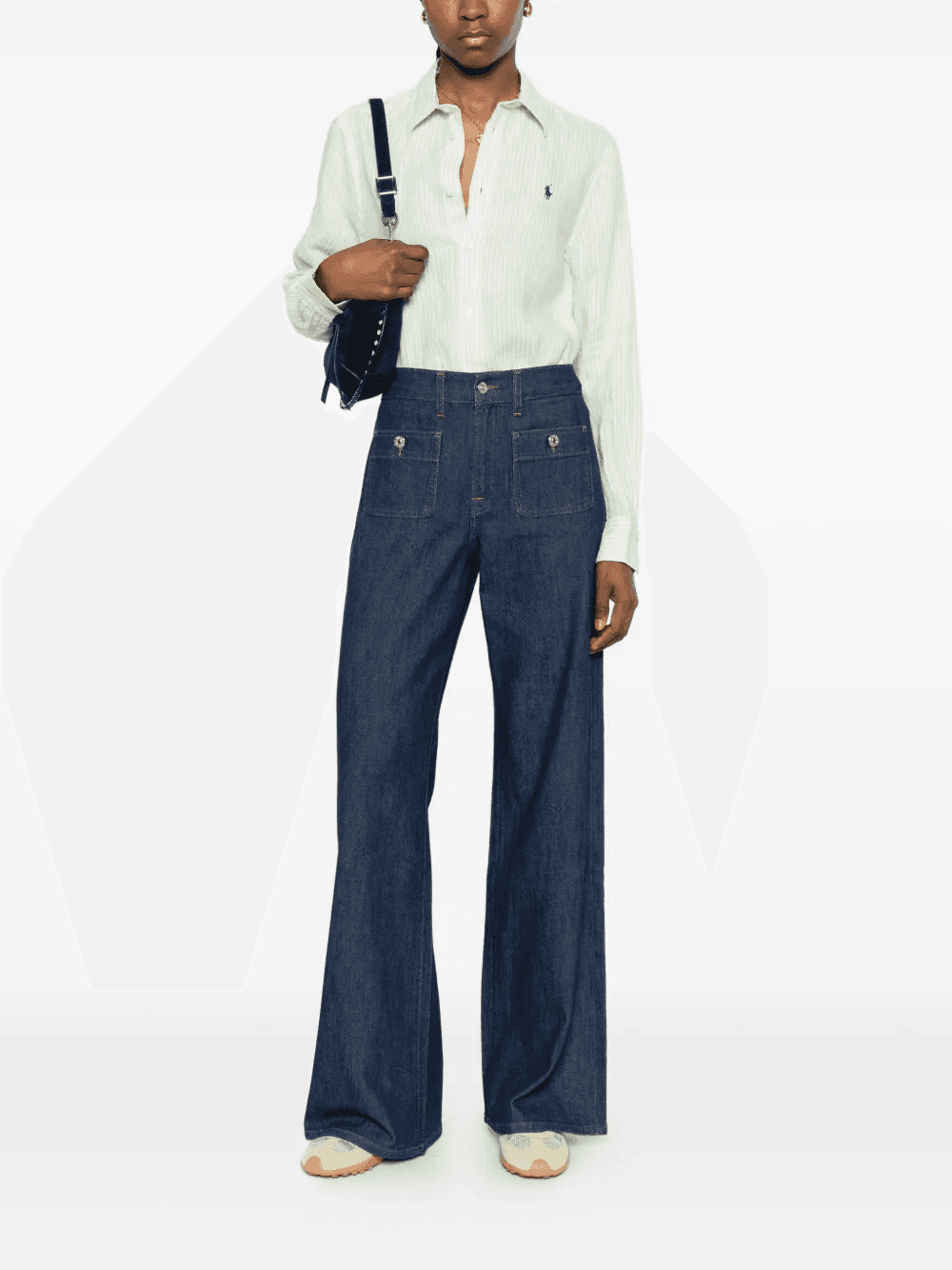 Lotta patch pocket tailorless jeans — Image 5