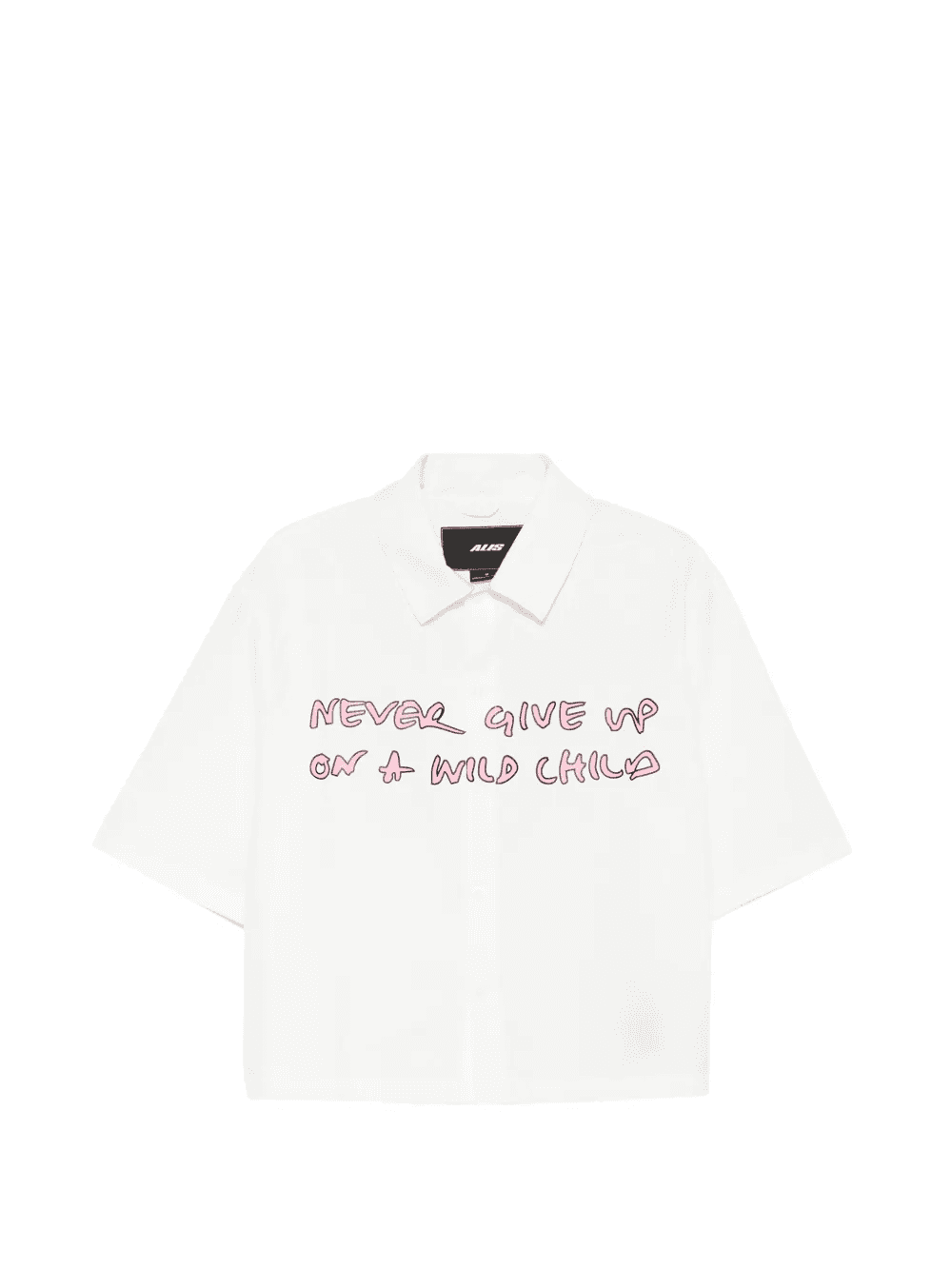 cropped short-sleeve shirt