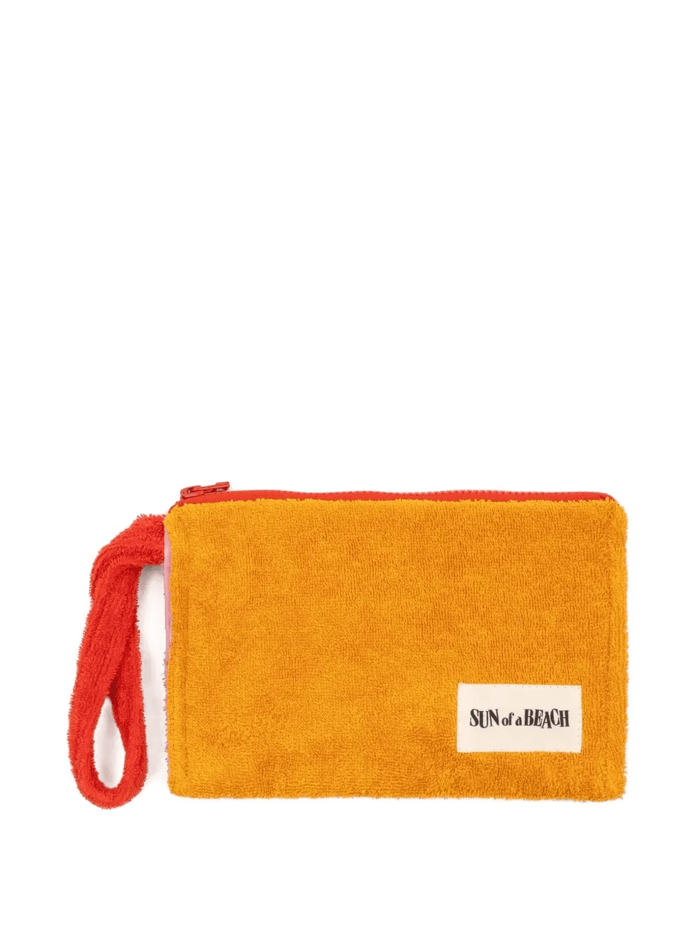 logo-patch terry-cloth pouch — Image 2