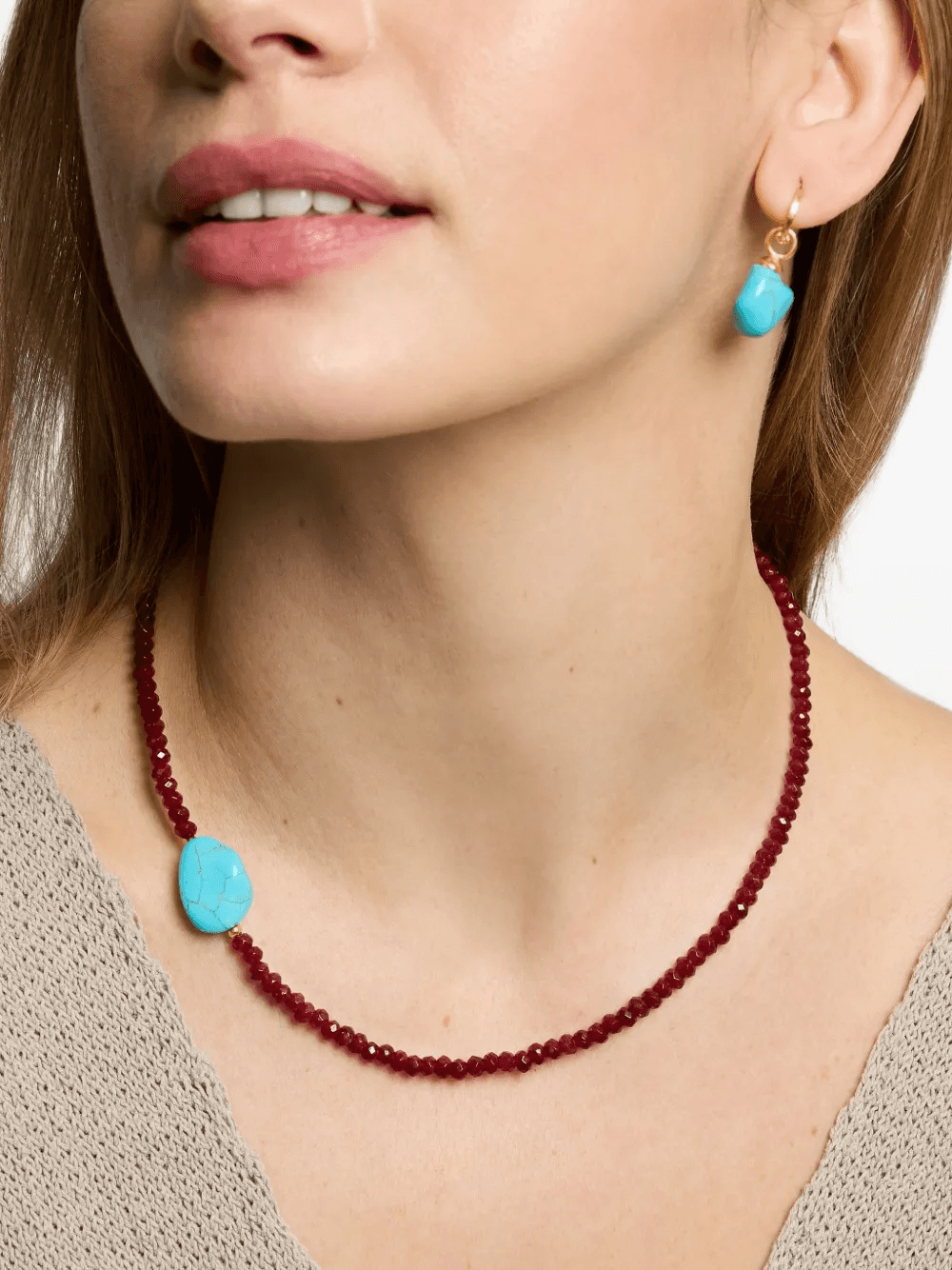 Felice beaded necklace — Image 2