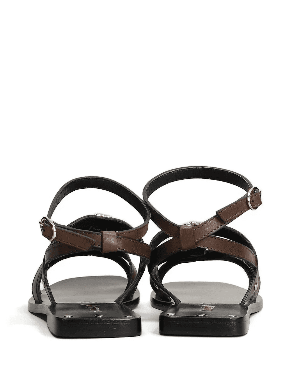 embellished buckle-fastening sandals — Image 3