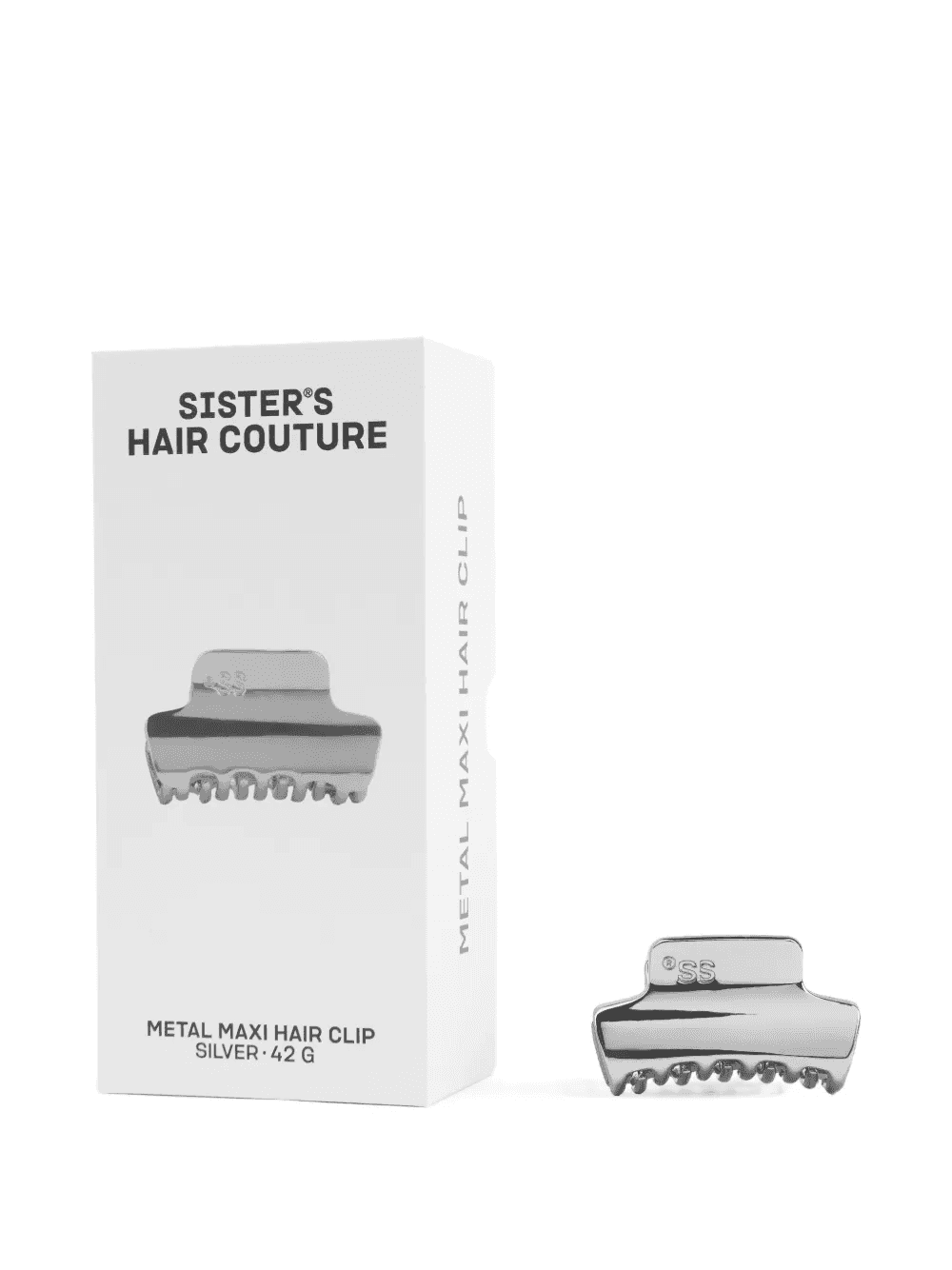 maxi logo-engraved hair clip - Image 1