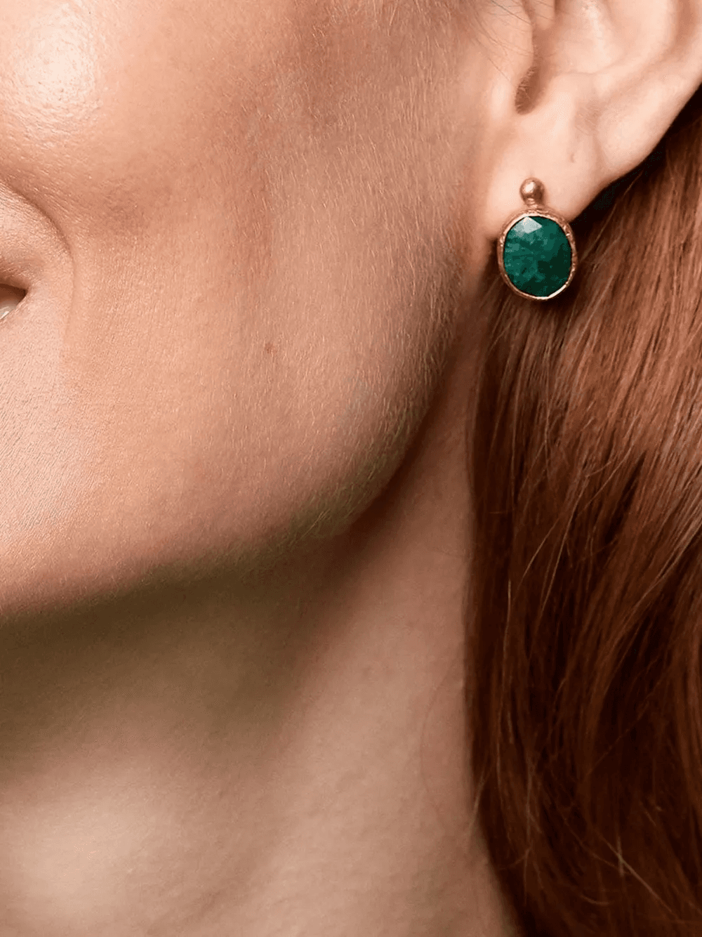 Siena labradorite earrings