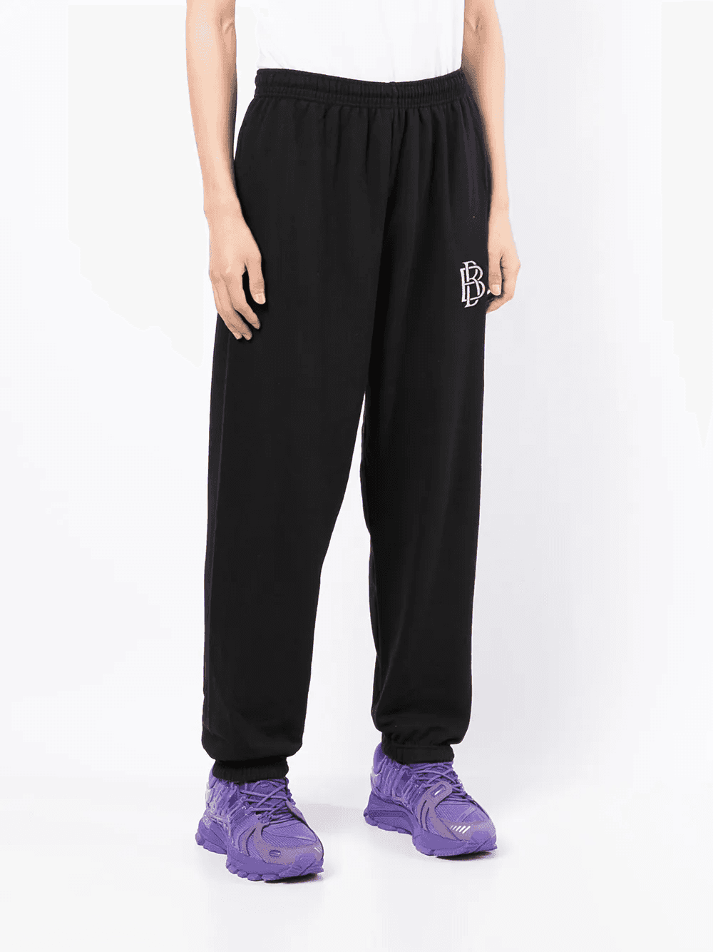embroidered-logo joggers — Image 4