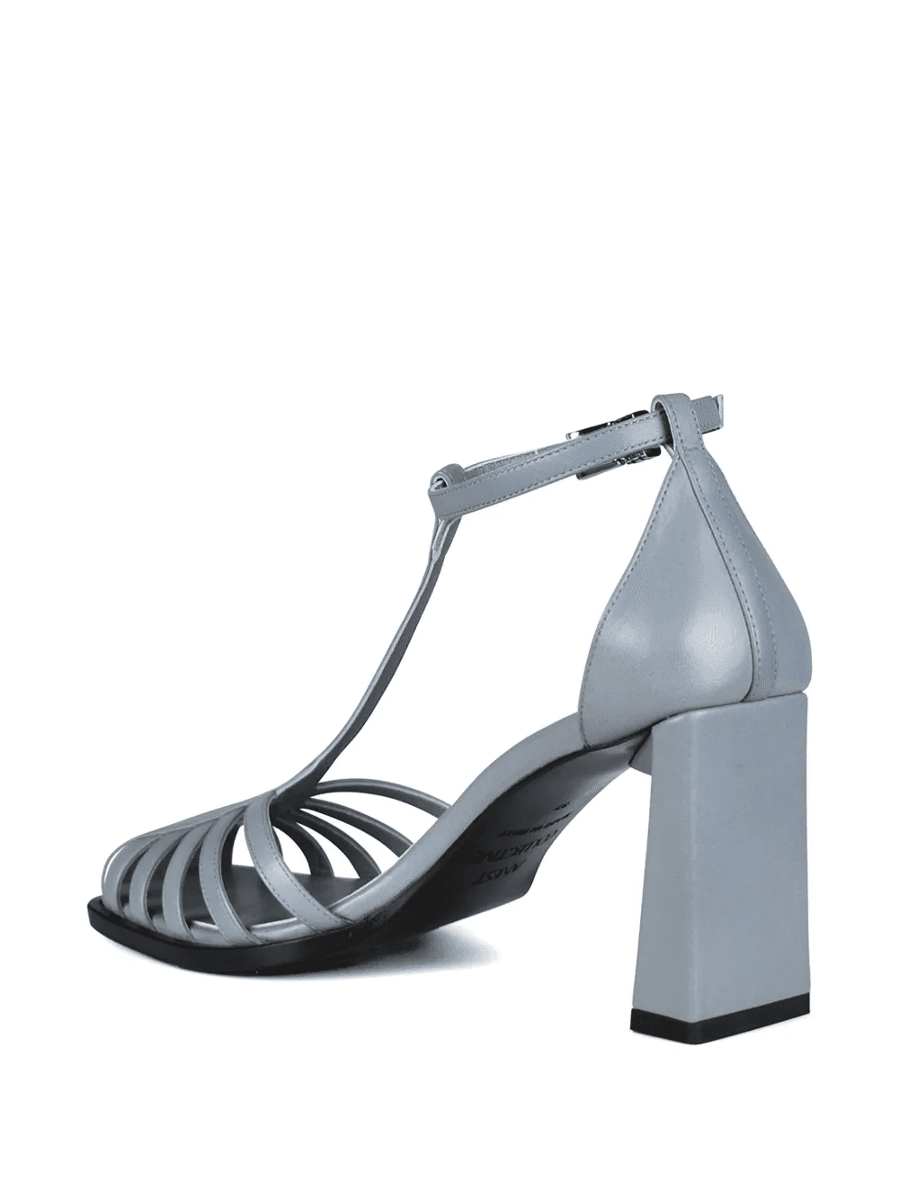 ankle strap leather sandals — Image 3