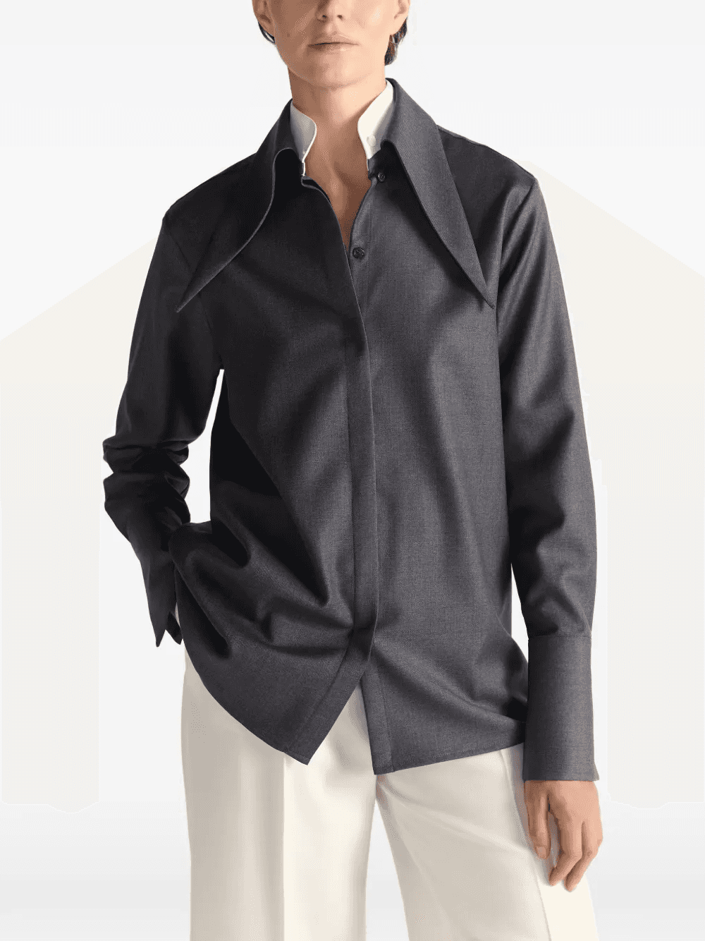Grace pointed-collar shirt — Image 4
