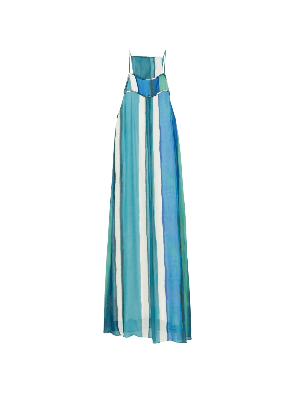 striped maxi dress - Image 1