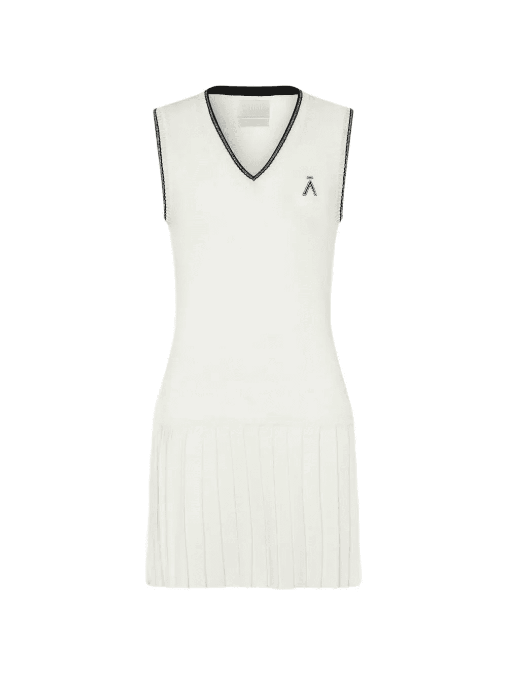knitted pleated dress - Image 1