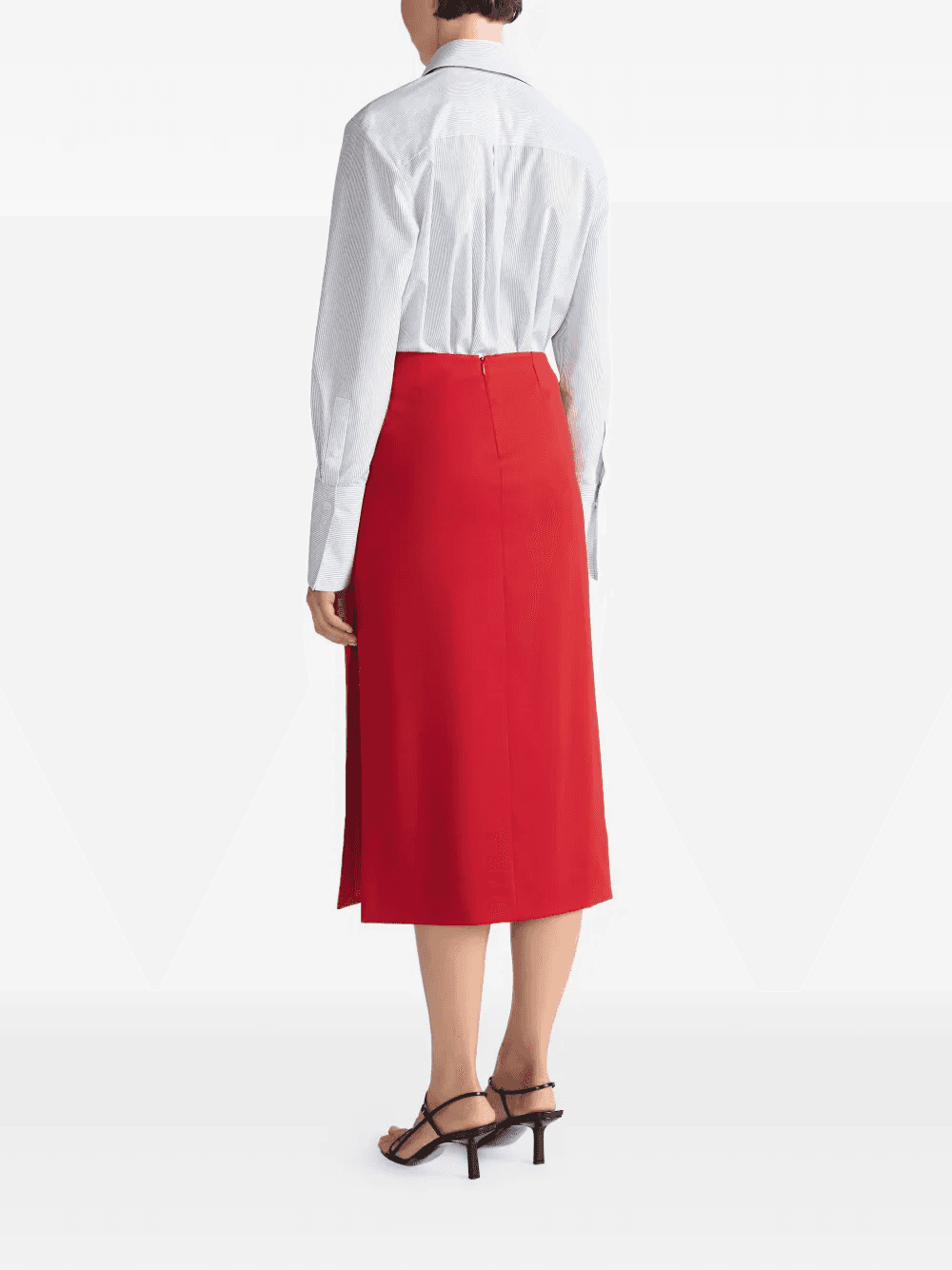 Lily side-slit midi skirt — Image 4