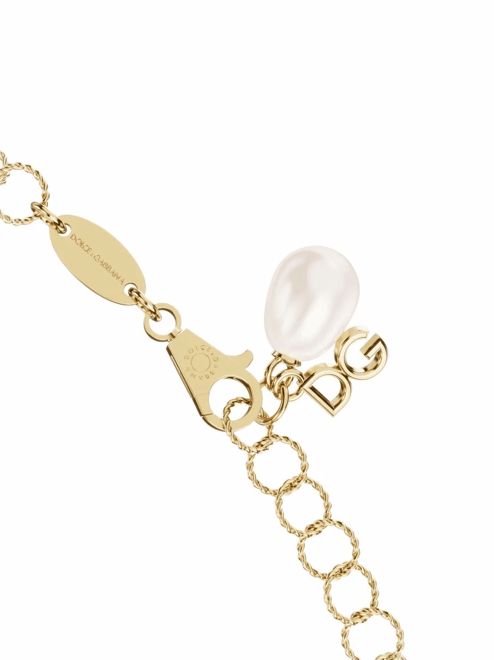 18kt yellow gold Alphabet necklace — Image 2