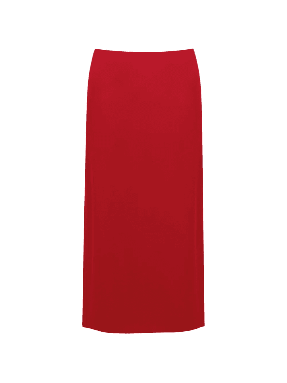 Lily side-slit midi skirt
