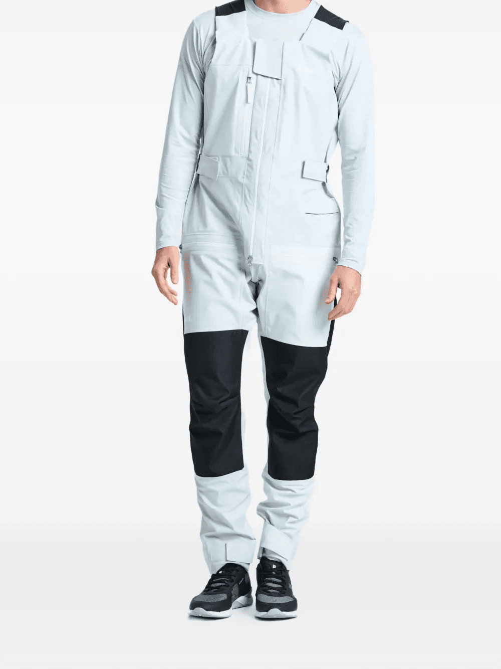 panelled sleeveless jumpsuit - Image 1
