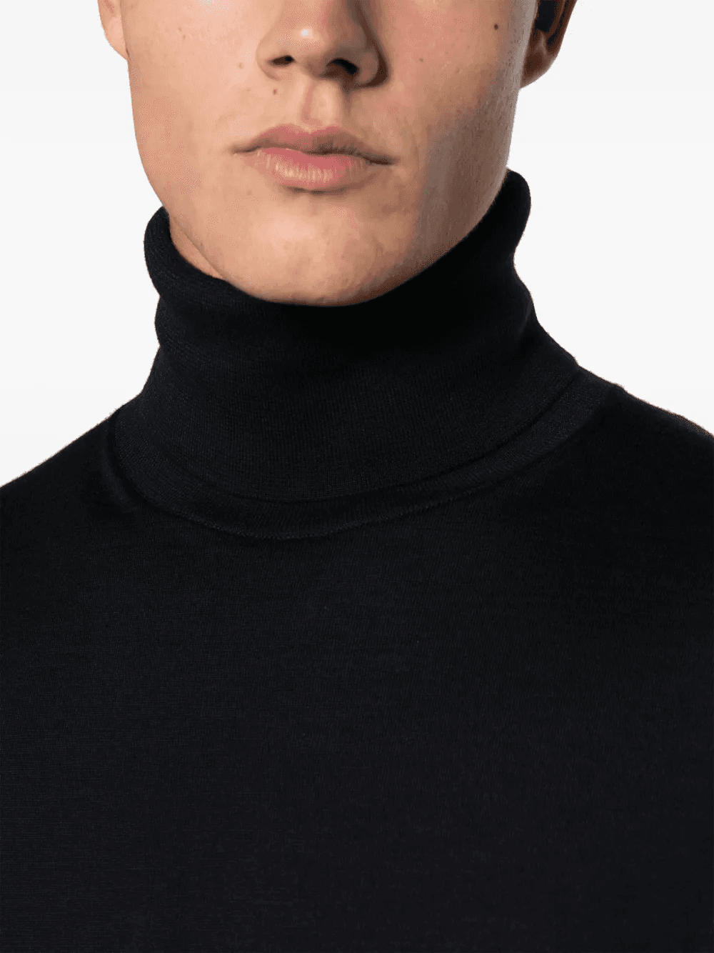 roll-neck cashmere jumper — Image 2