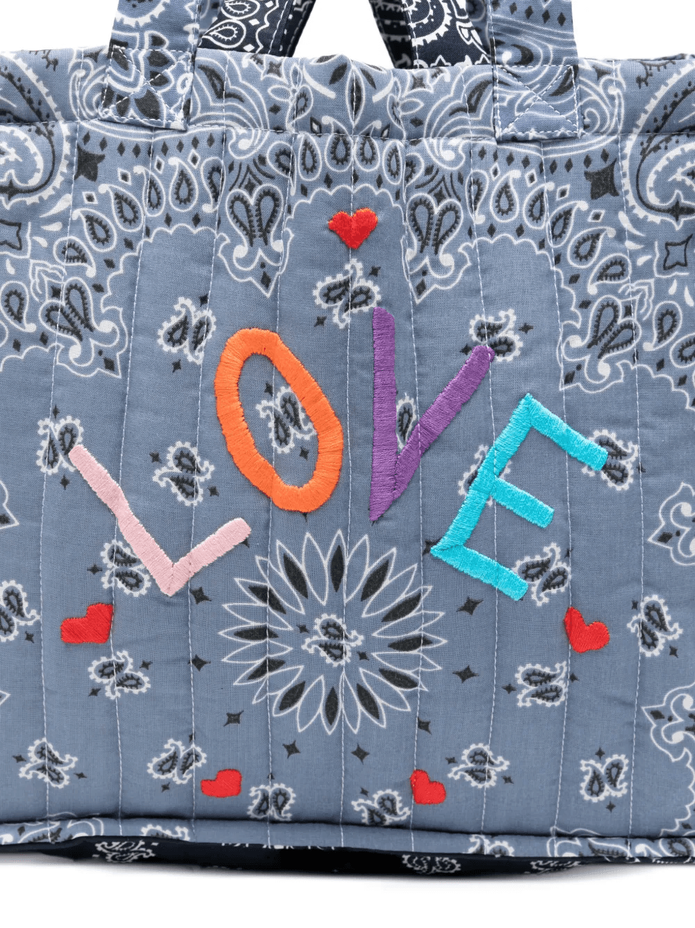 bandana-print tote bag — Image 2