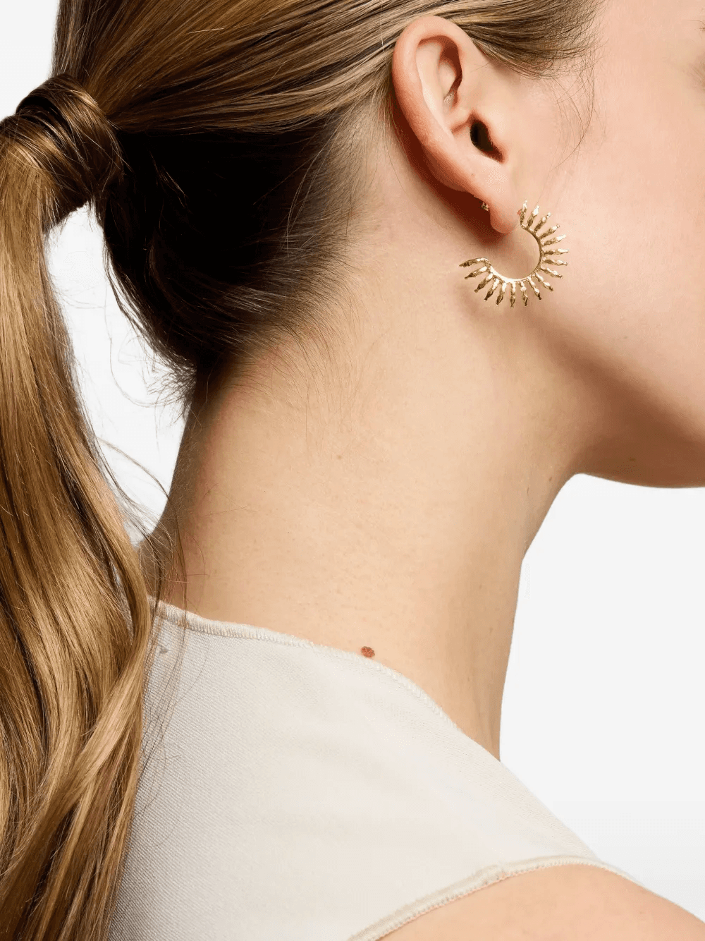 Aylin hoop earrings — Image 3