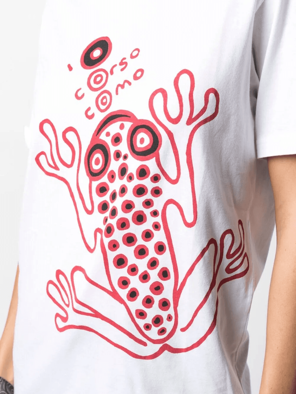 frog-print logo T-shirt — Image 3