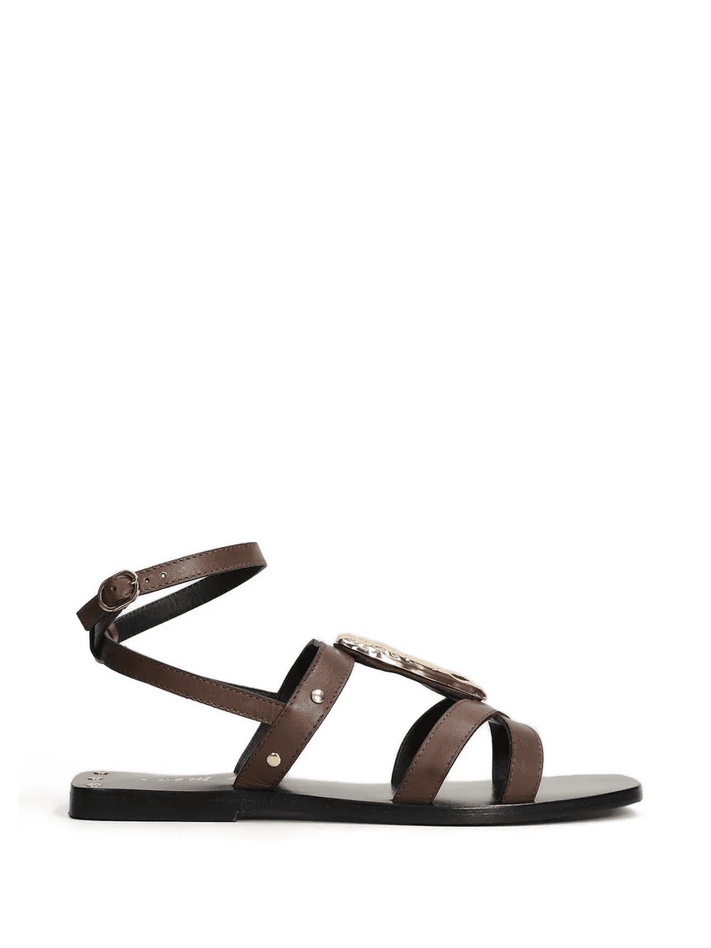 embellished buckle-fastening sandals - Image 1