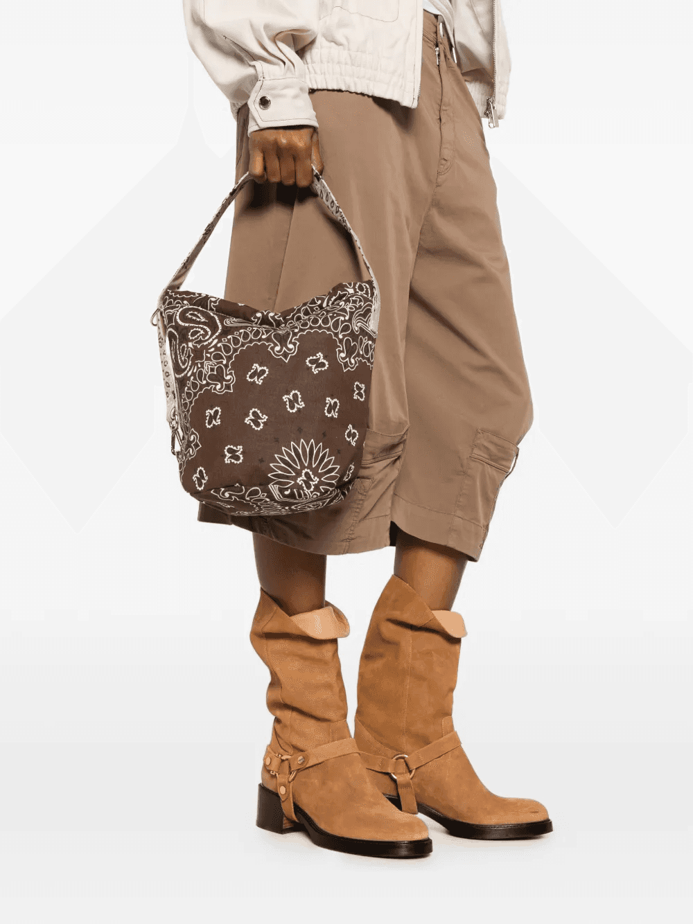 Seau bandana-print bucket bag — Image 4