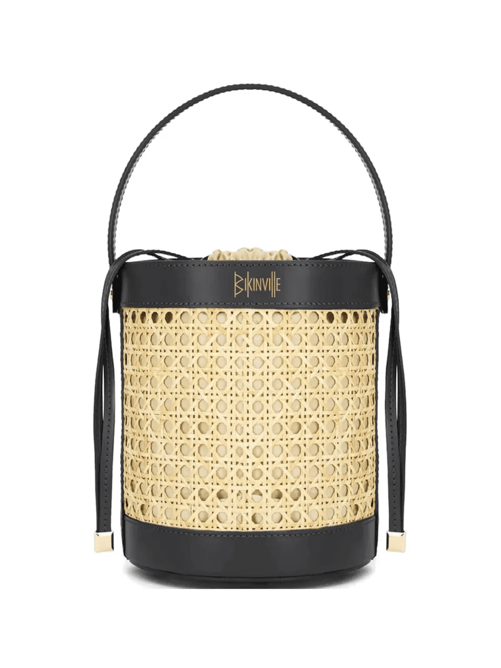 Mirella woven bucket bag - Image 1
