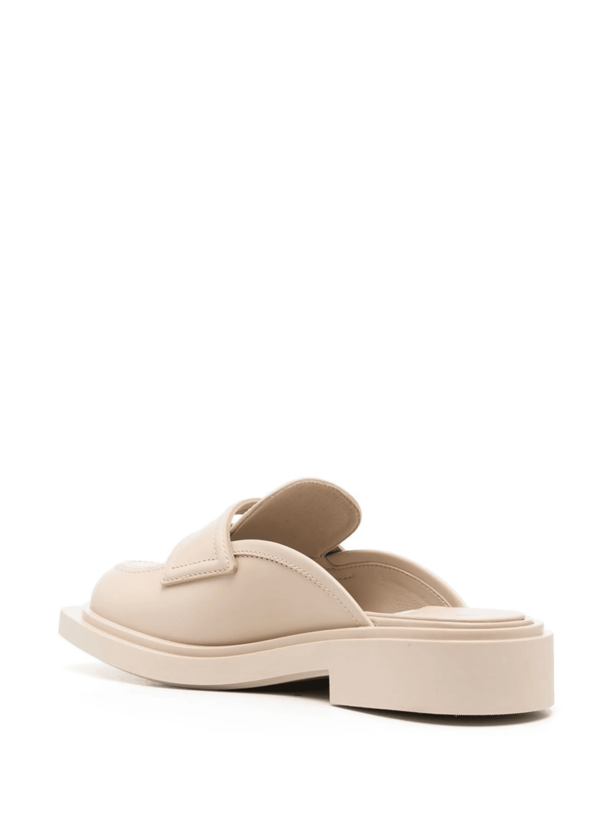 almond-toe leather mules — Image 4