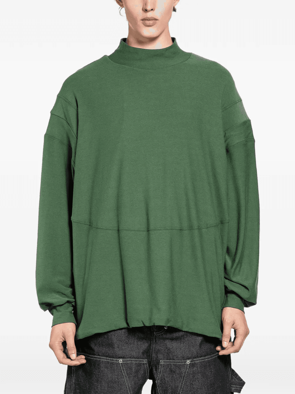 panelled T-shirt - Image 1