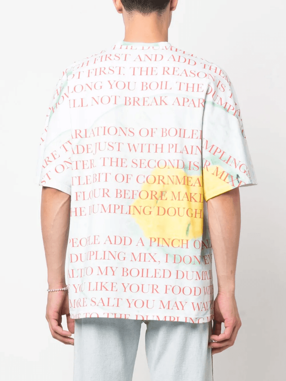 Hard Foods graphic-print T-shirt — Image 3
