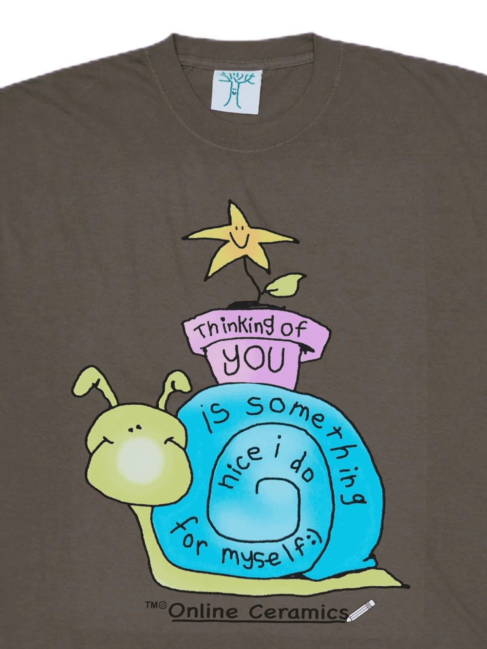 Thinking of you graphic-print T-shirt — Image 2