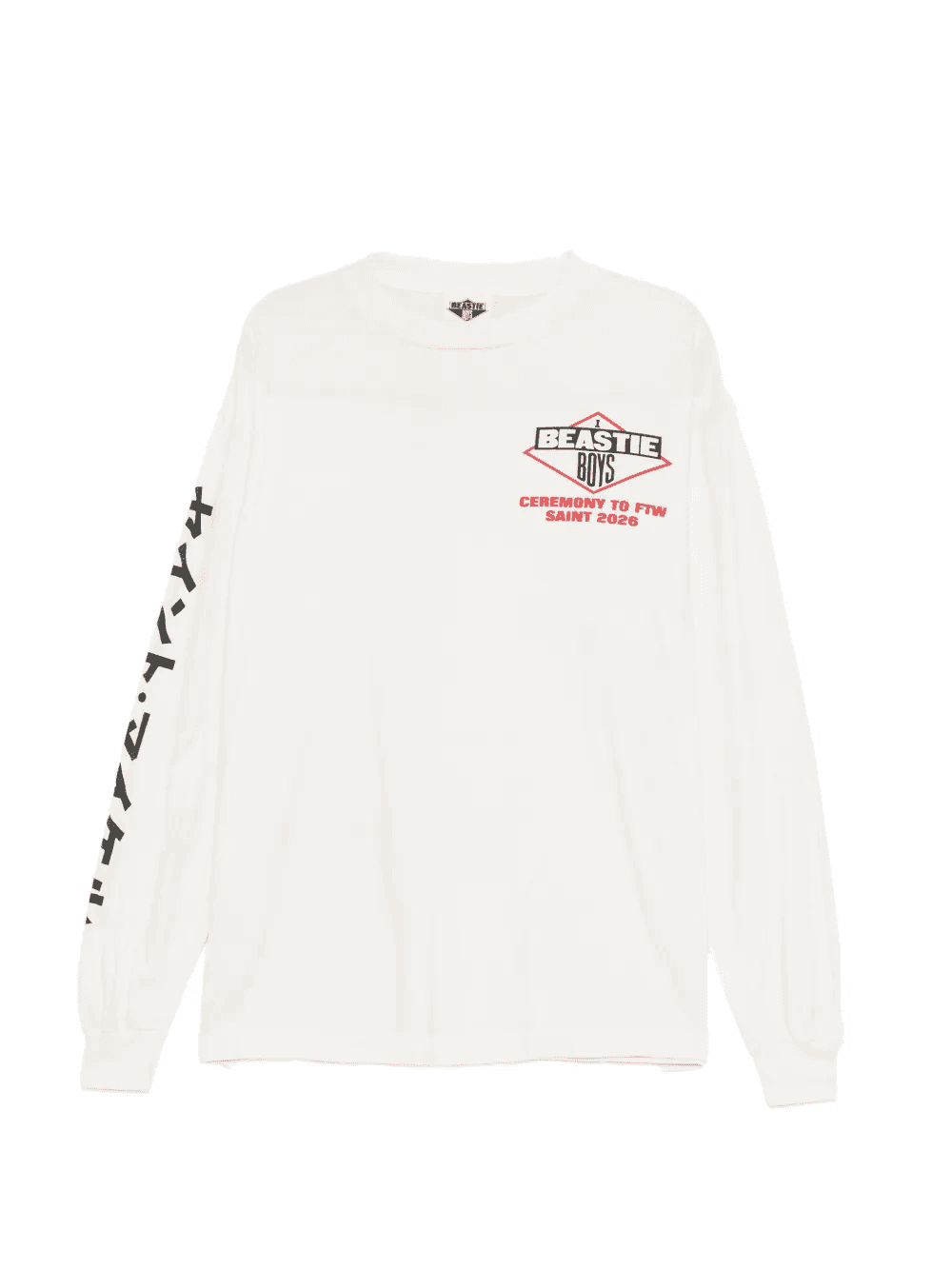 graphic-print long-sleeve T-shirt - Image 1