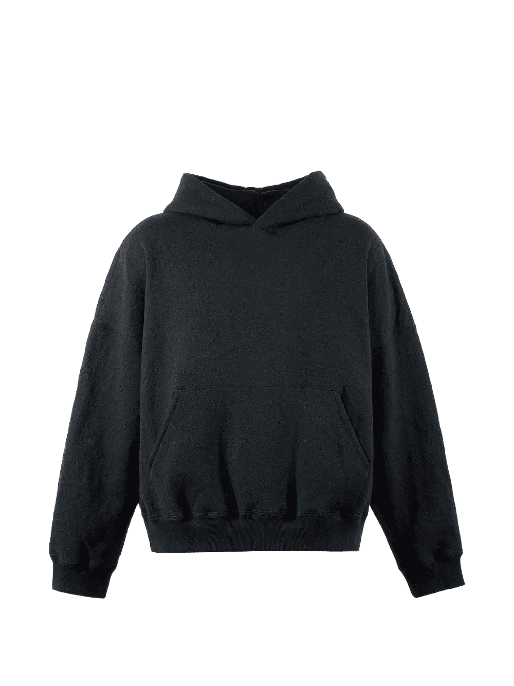 floral-lace hoodie - Image 1