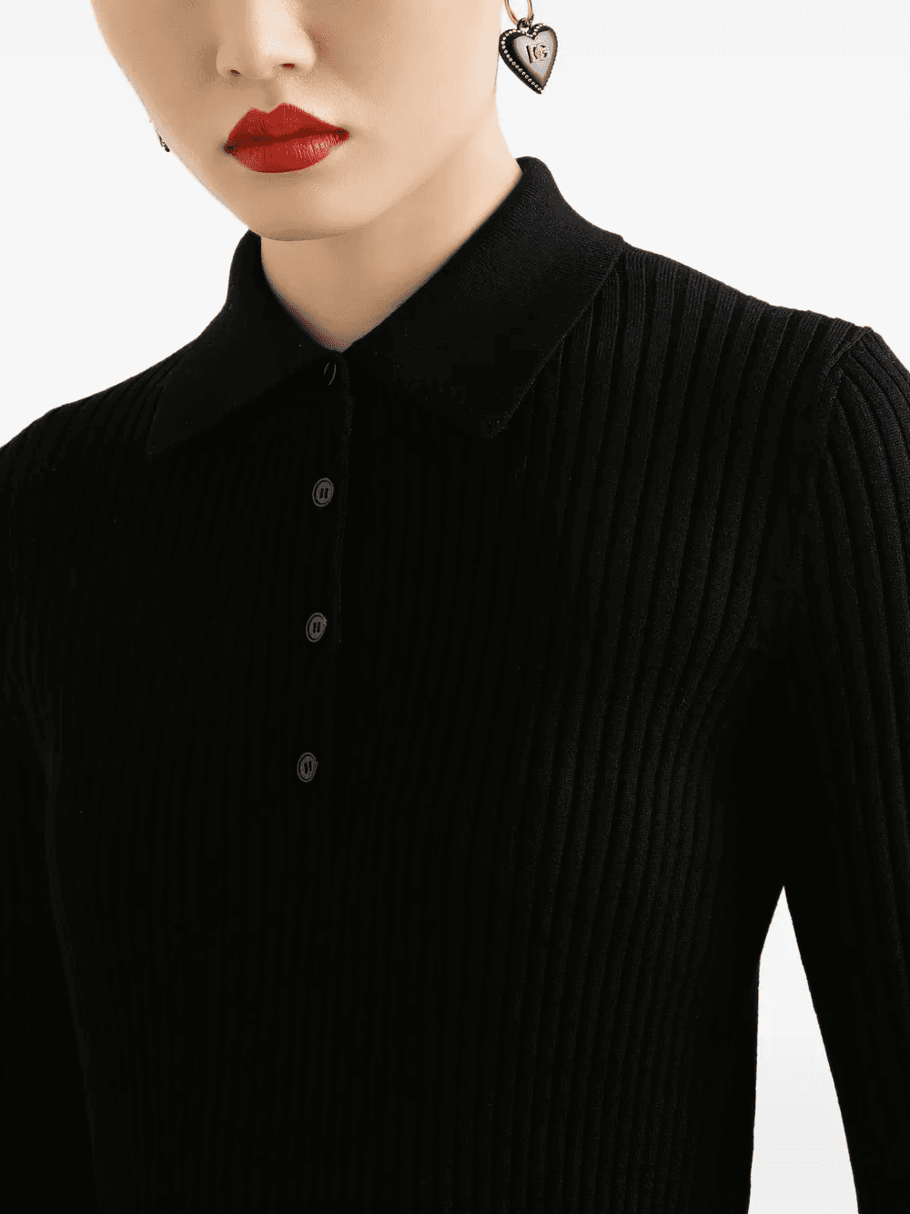 ribbed wool pullover — Image 2