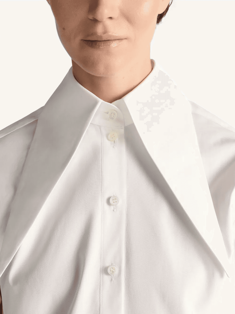 Bernadette exaggerated-collar shirt — Image 2