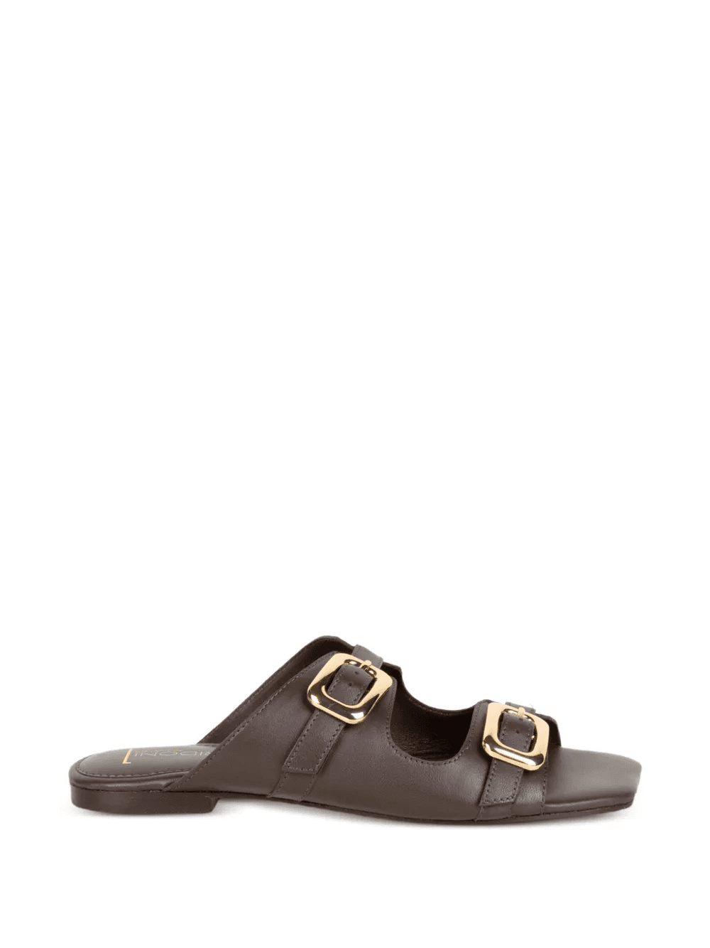 buckle-fastening leather sandals