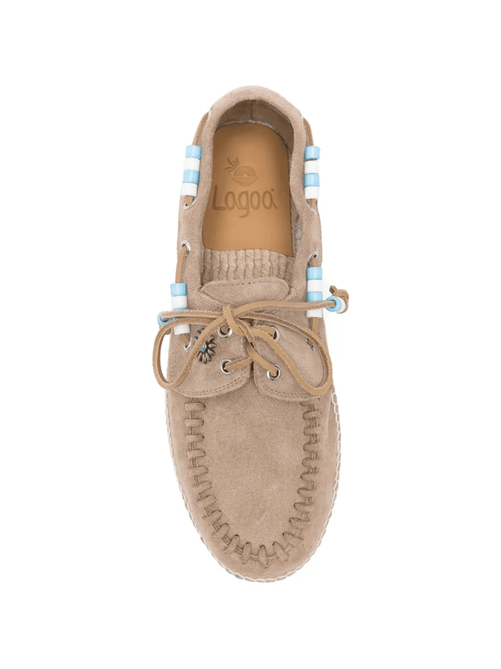 Nautico beaded suede boat shoes — Image 2