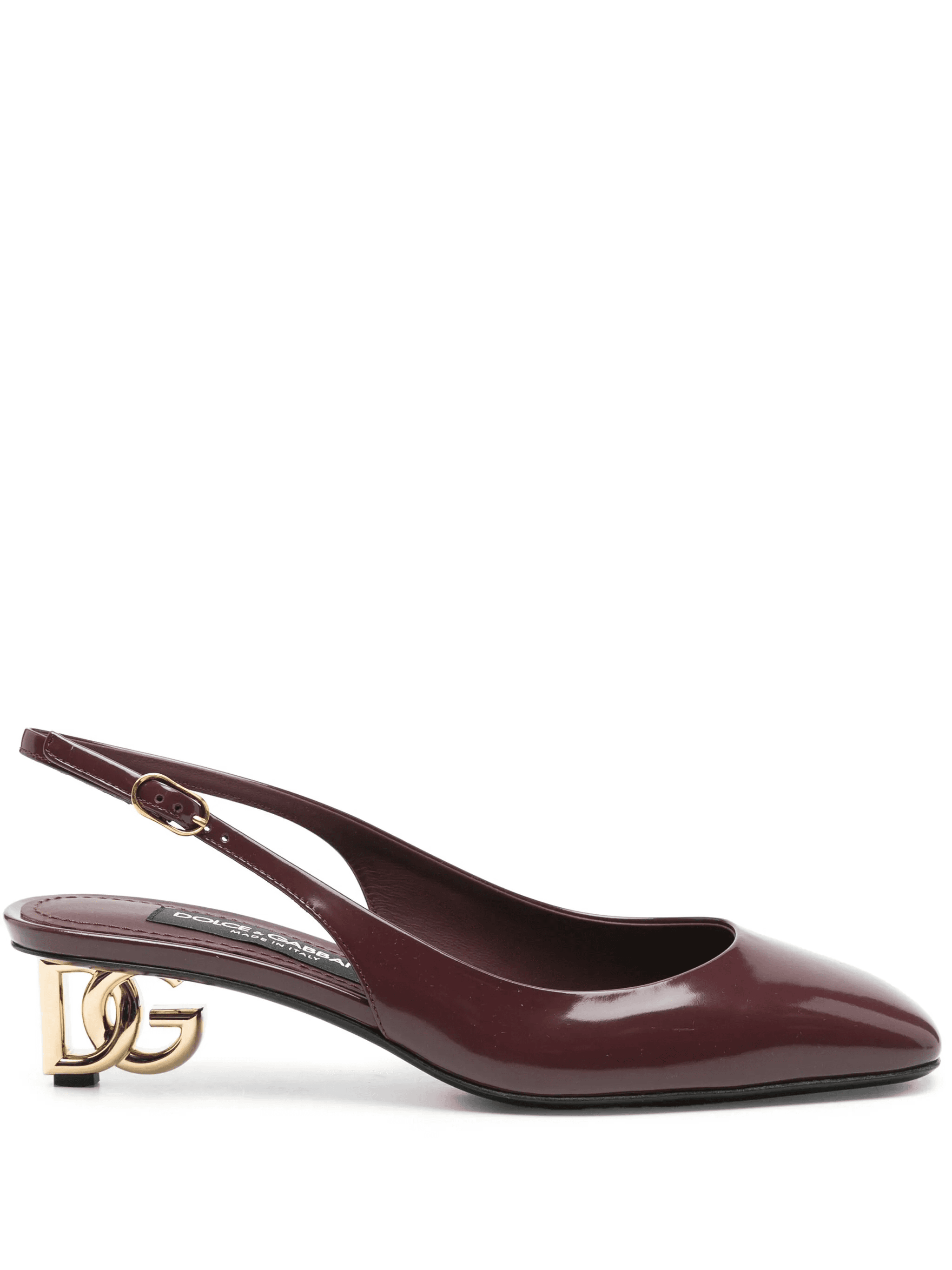 leather slingback pumps