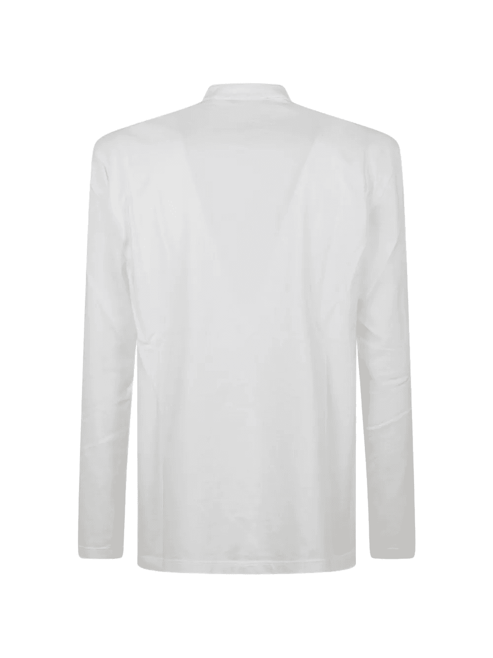 bib-front band-collar shirt — Image 3