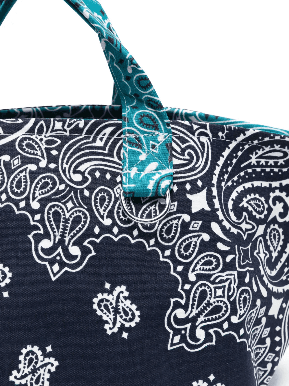 bandana-print tote bag — Image 2