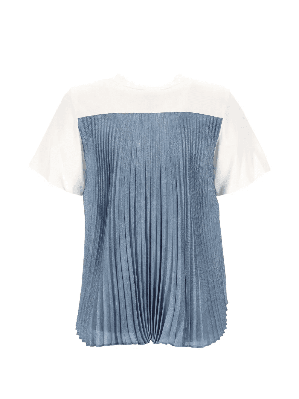 pleated-panelled T-shirt — Image 2