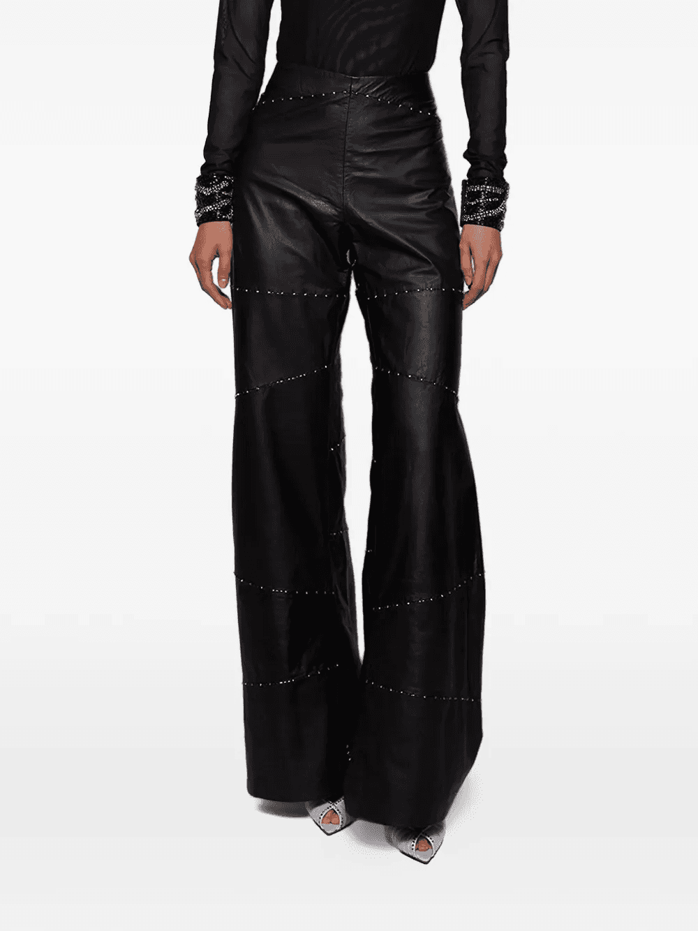 studded leather trousers — Image 2