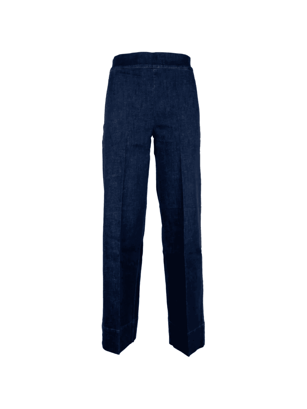 pressed-crease straight-leg jeans - Image 1