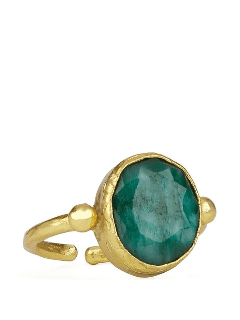 Siena emerald cocktail ring