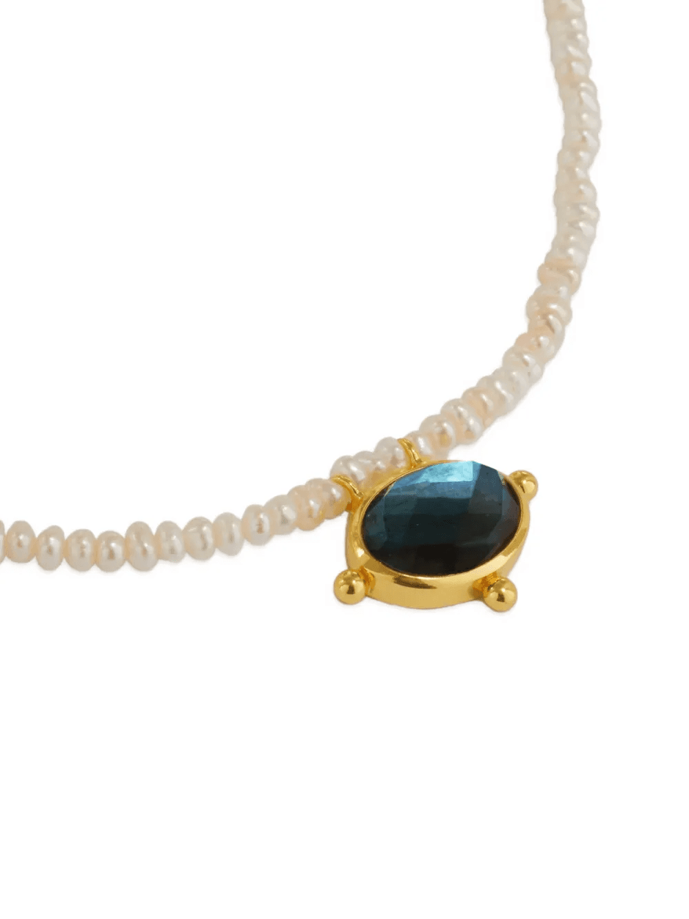 Sorel pearl labradorite necklace — Image 7