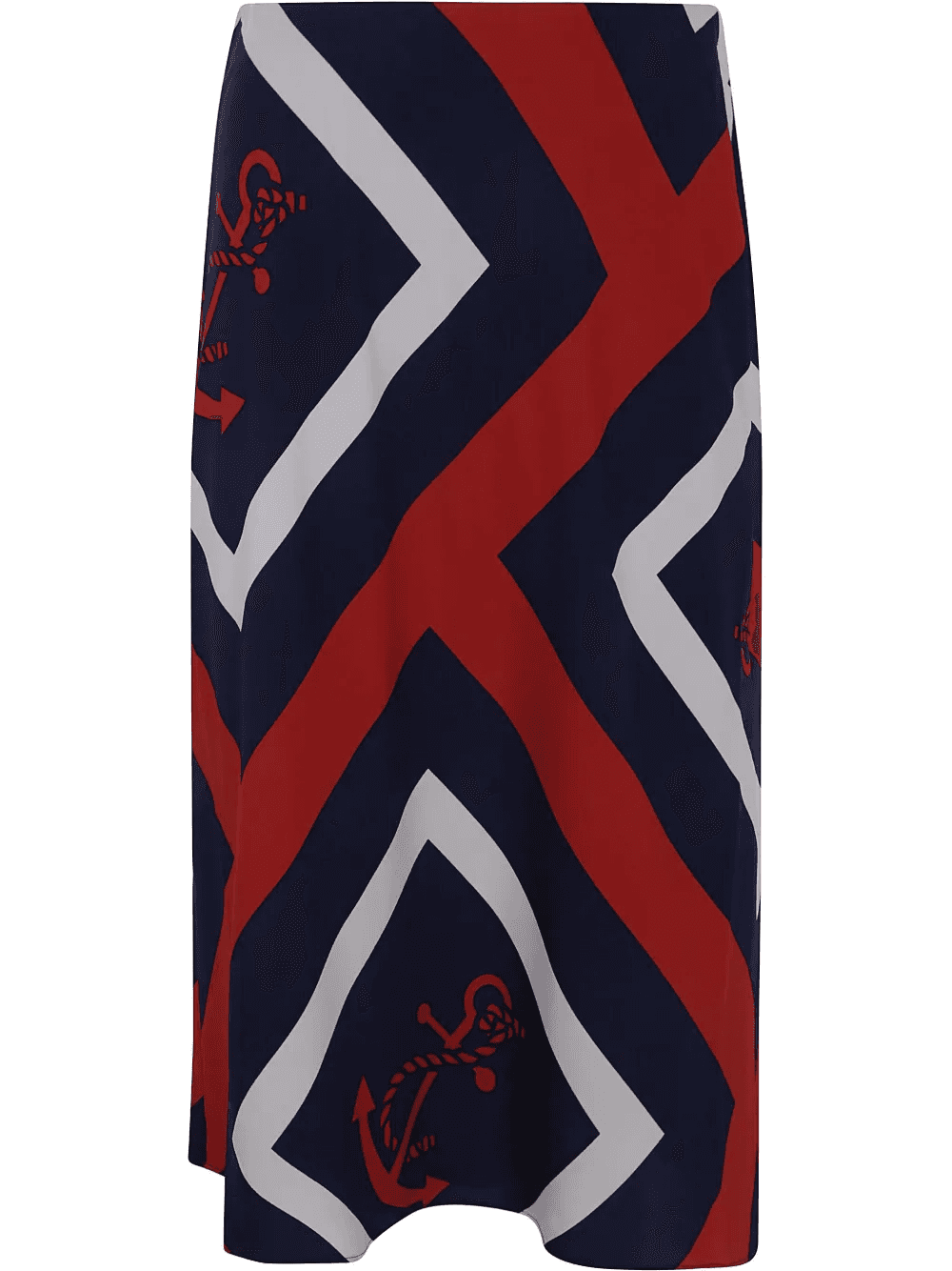 Anchor-Print midi skirt - Image 1